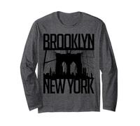 Abstract Brooklyn Design, Cool Brooklyn New York City Outfit Manche Longue