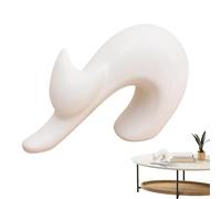 Abstract Cat Statue, Resin Figurine, 7.09x4.72 Inches Modern Gear with Quick Display, Creative Ornament Set with Easy Style, Home Accessories for Living Room Bedroom Tabletop Decoration and Sculpture