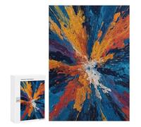 Abstract Colorful Burst Painting Puzzle 1000 Pièces Educa Jouet en Bois Cadeau Unique Décoration Intérieure Jeu Éducatif Challenge Toy Adultes Et Enfants À Partir De 14 Ans 300 PCS