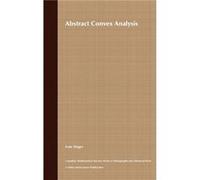 Abstract Convex Analysis by Ivan Singer Hardcover Book Ivan Singer (Auteur)