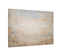 Abstract Distressed Texture Blue Beige - Canvas Wall Art Print 48×32 inch (120×80 cm) - Horizontal / 1.25 inch (3 cm)
