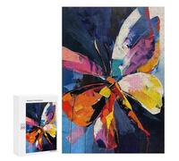 Abstract Flower Painting Artwork Puzzle 1000 Pièces Educa Jouet en Bois Cadeau Unique Décoration Intérieure Jeu Éducatif Challenge Toy Adultes Et Enfants À Partir De 14 Ans 300 PCS