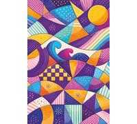 Abstract Geometry Notebook Vol. 2: Bold Colorful Shapes I Modern Creative Notebook for Notes, Journaling & Ideas