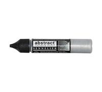Sennelier Marqueur peinture acrylique Abstract Liner Argent irisé satin Pointe fine 27 ml