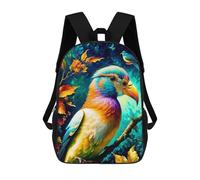 Abstract Maintain Bird, Elegant, Fantasy, Intricate, Very Attractive, Beautiful, Hyperreal Sacs À Dos Pour Enfants 17inch Sac À Dos Scolaire, Sac D'école Imprimé En 3D Pour Garçons, Élèves Du Primaire