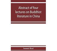 Abstract Of Four Lectures On Buddhist Literature In China