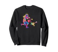Abstract Scooter I Rainbow Color Scooter Sweatshirt