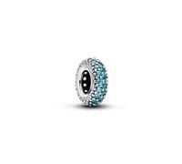 Pandora Intercalaire Abstract – Argent 925 – Cristal bleu glacier – Taille unique