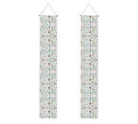 Abstraction Biologie Chimie 4 Bannière de porche Décorations de fête Bienvenue à suspendre Porche Maison Toile de fond Fournitures de fête Graduate