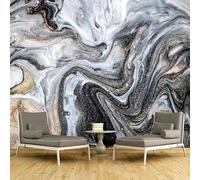 Abstraction Encre De Chine Imitation Marbre Texture Art Papier Peint 3d Moderne Soie Texturée Haut De Gamme IdéAl Pour Le Salon Et La Chambre à Coucher-150cm×105cm