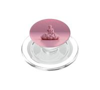 Abstrait Bouddha Fleur de Lotus - Bouddhisme Spirituel Bouddhiste PopSockets PopGrip pour MagSafe