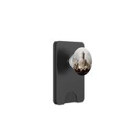 Abstrait Bouddha Fleur de Lotus Minimaliste Bouddhisme Bouddhiste PopSockets PopWallet pour MagSafe