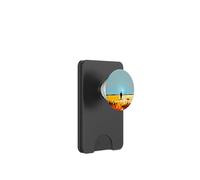 Abstrait Desert Horizon Figurine Solitaire Paysage Art PopSockets PopWallet pour MagSafe
