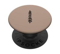 Abstrait Feuilles Motif Botanique Feuille Boho PopSockets PopGrip Adhésif