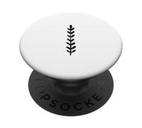 Abstrait Feuilles Motif Botanique Feuille Boho PopSockets PopGrip Adhésif