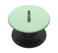 Abstrait Feuilles Motif Botanique Feuille Boho PopSockets PopGrip Adhésif