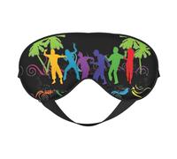 Abstrait People Sleep Eye Mas Light Block Night Eye Blinder Voyage Cadeaux essentiels Femmes Hommes Masque de sommeil