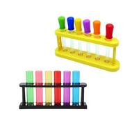 ABSTubes Lot de pipettes compte-gouttes graduées incassables en ABS transparent pour laboratoire scientifique