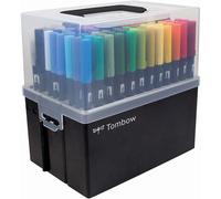Abt-108c Coffret Pour Abt Dual Brush Pens Avec 107 Couleurs Et Mélangeur