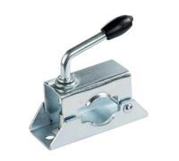 ABTECH Bride Acier pour Fixation Roue Jockey de diam. 35 mm, avec poignée de Blocage