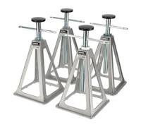 Abtech Lot de 4 Chandelles Aluminum pour Caravane Capacité 900 Kg par chandelle