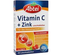 Abtei | Vitamine C + Zinc | 30 comprimés à sucer