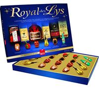Abtey Chocolat noir fourre aux liqueurs Royal de Lys - La boite de 20 chocolats, 250g