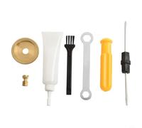 ABU Baitcast Reel Drive Gear Set 6 vitesses Main droite - Pignon d'embrayage pour moulinet B3/P3/B4/P4/MAX4X, orange MAX4SX, PRO et ZATA - Alliage de cuivre doré, rapport de vitesse 6.4:1 et 7:1