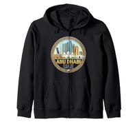 Abu Dhabi Emirats Arabes Unis Voyage Souvenir City Landmark Tourist Gift Sweat à Capuche