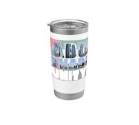 Abu Dhabi Unity Chemise Gobelet isotherme en acier inoxydable double paroi
