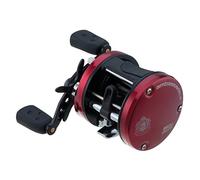 Abu Garcia Ambassadeur SX Moulinet conventionnel Taille 6600 (1314579), 3 roulements à Billes en Acier Inoxydable + 1 roulement à Rouleaux, traînée étoile synthétique, Max 5,7 kg