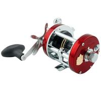 Abu Garcia Ambassedeur 7000c Moulinet multiplicateur Compact Rouge/argenté