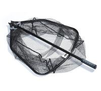 Abu Garcia Beast Gen2 Épuisette Monster | Filet de pêche robuste | Maille revêtue de caoutchouc extra solide | Poignée renforcée | Design compact coulissant | Filet de pêche professionnel | 90 x 80 cm
