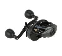Abu Garcia Beast Low Profile Moulinet à Lancer | Moulinet de pêche au Lancer pour prédateurs en Eau Douce et en mer | Rapport de Vitesse 7,5:1 | Frein Carbone Power Stack | 3000 | Gaucher