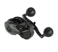 Abu Garcia Beast Low Profile Moulinet à Lancer | Moulinet de pêche au Lancer pour prédateurs en Eau Douce et en mer | Frein Carbone Power Stack | Rapport de Vitesse 6,2:1 | 4000 | Gaucher