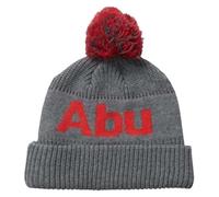 Abu Garcia Bonnet Bubble, Bonnet Chaud et ajusté pour la pêche, la Navigation, la randonnée, Le Camping et Un Usage Quotidien, Logo Abu Classique brodé, Rouge/Gris