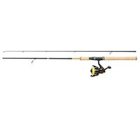 Abu Garcia Cardinal Pro Ensemble Canne à pêche et Moulinet - Configuration de leurres pour pêche aux carnassiers - Perche, Truite, Noir/doré