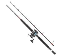 Divers accessoires fitness, yoga et pilates GENERIQUE Abu garcia mt702swh gt345 rh ensemble canne à pêche 2 pièces et moulinet 15-40 lb 210 cm