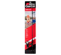 Abu Garcia Cardinal Start Spinning Combo 6ft6in - Canne à pêche légère et Moulinet pré-assemblé pour Les débutants, Les pêcheurs en Eau Douce et en Eau salée et Les Aventures de pêche en Plein air.