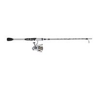 Abu Garcia Combo Spinning Pro Max, Canne à Pêche en Carbone avec Poignée en Liège et Moulinet pour la Pêche en Eau Douce et la Pêche en Mer