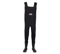 Abu Garcia Neoprene Pêche Cuissardes - Cuissardes imperméables avec Bottes intégrées et Semelles en Feutre pour Une adhérence maximale - isolées et durables, pour Les activités de Plein air, M 42/43