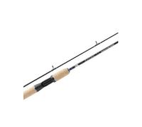 Abu Garcia devil Canne à Pêche Spinning pour la Pêche des Carnassiers en Eau Douce au Leurre et Pêche en Mer, Canne à Pêche en Carbone, Noir