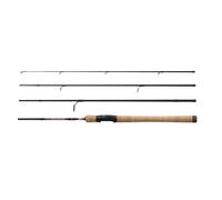Abu Garcia Diplomat V2 Canne à pêche de Voyage - Canne à pêche de Voyage compacte en Carbone 4 pièces pour Plusieurs espèces, idéale pour la pêche en Eau Douce et en Eau salée 2.74m 12-32G