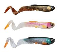 Leurre Abu Garcia Beast Curltail (x4) Marron 21 cm