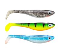 Abu Garcia Svartzonker McPrey, leurre Souple, pêche au prédateur, Unisexe, McPrey Black Chartreuse, 12cm