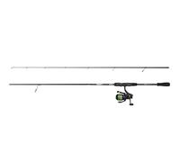 Abu Garcia Max SX Spinning Combo | Canne à pêche et Moulinet pour la pêche en Eau Douce du brochet et du Sandre | Poids léger | Canne Noire de 2,44 m à Vitesse modérée | Moulinet de Taille 3000