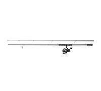 Abu Garcia MAX X BLACK OPS combo ensemble canne et moulinet spinning pour la peche des carnassiers au leurre 2.28 m, 5-20 g Noir