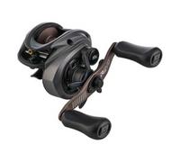 Abu Garcia Revo SX Moulinet à Profil Bas pour pêche aux carnassiers, pêche en Eau Douce, Perche, brochet, Sandre, Noir, Robuste et léger, 10 + 1 roulement, Profil Bas