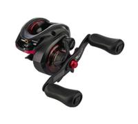 Abu Garcia Moulinet Revo Rocket profil bas – 11+1 roulements, léger, robuste, pour carnassiers, Noir