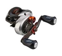 Abu Garcia Moulinet à profil bas Revo X pour carnassiers – 8+1 roulements, Noir/Argent, 6.7:1